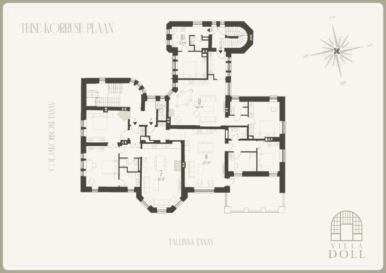 02 Teise Korruse Plaan Scaled